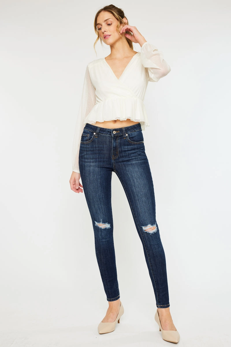 Logan Mid Rise Super Skinny