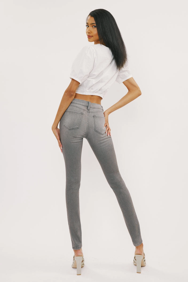 Logan Mid Rise Super Skinny