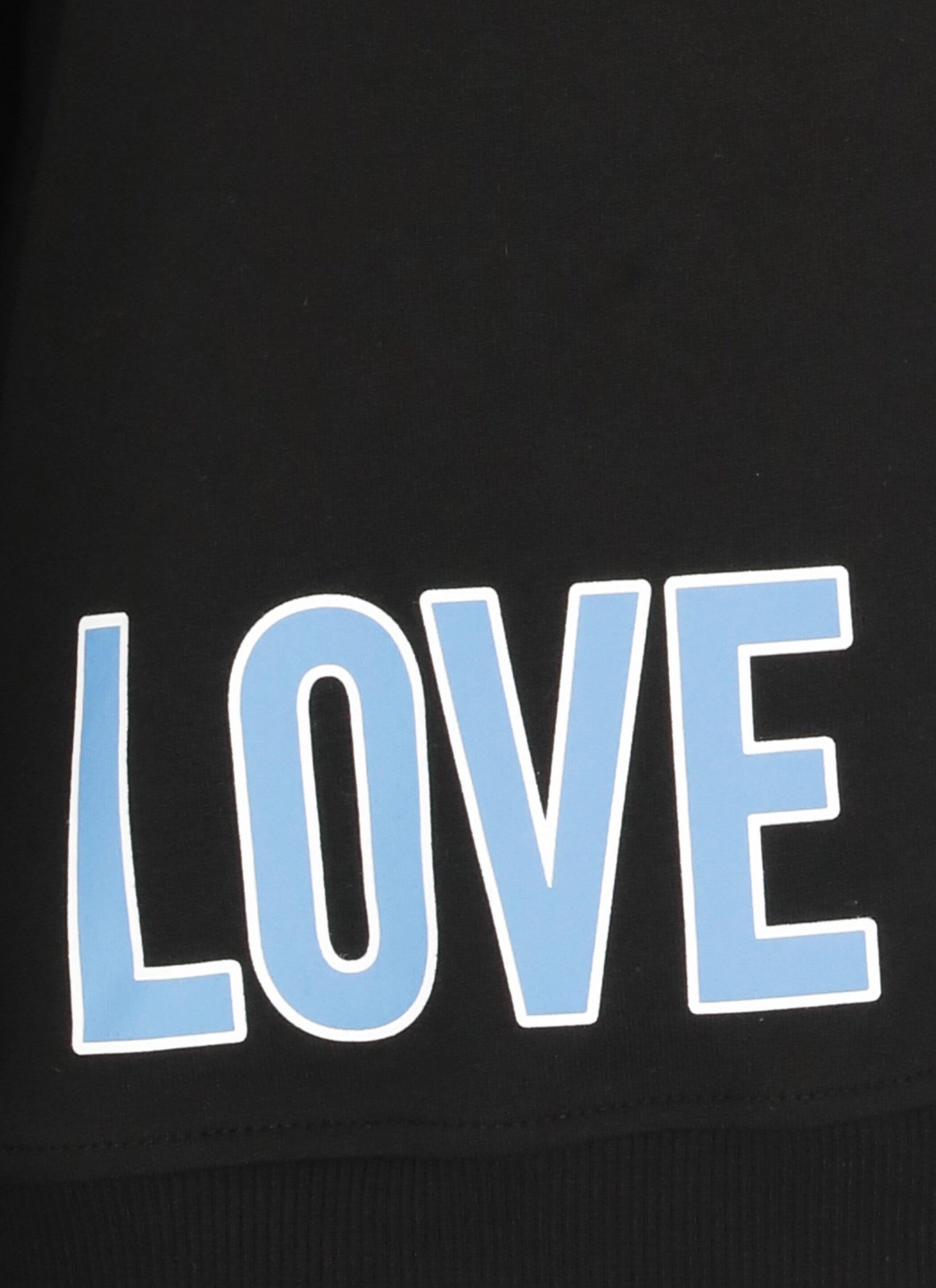 Love Moschino Heart Printed Crewneck Jumper