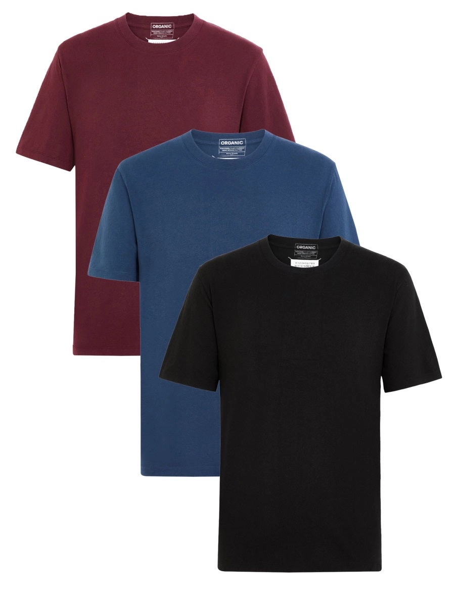 Maison Margiela Three-Pack Crewneck T-Shirts