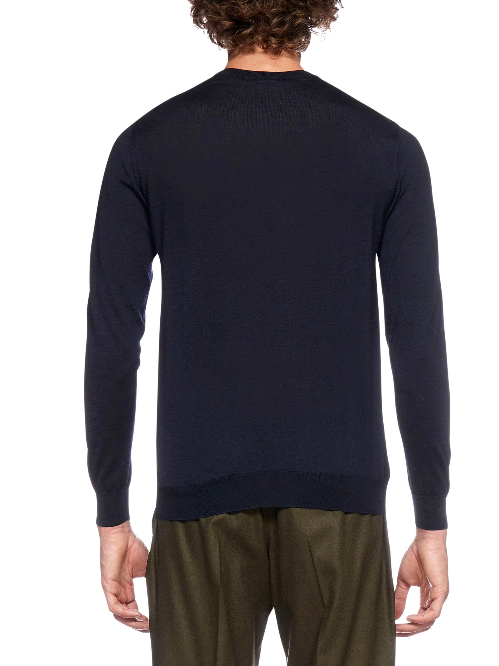 Malo Crewneck Fine Knit Jumper