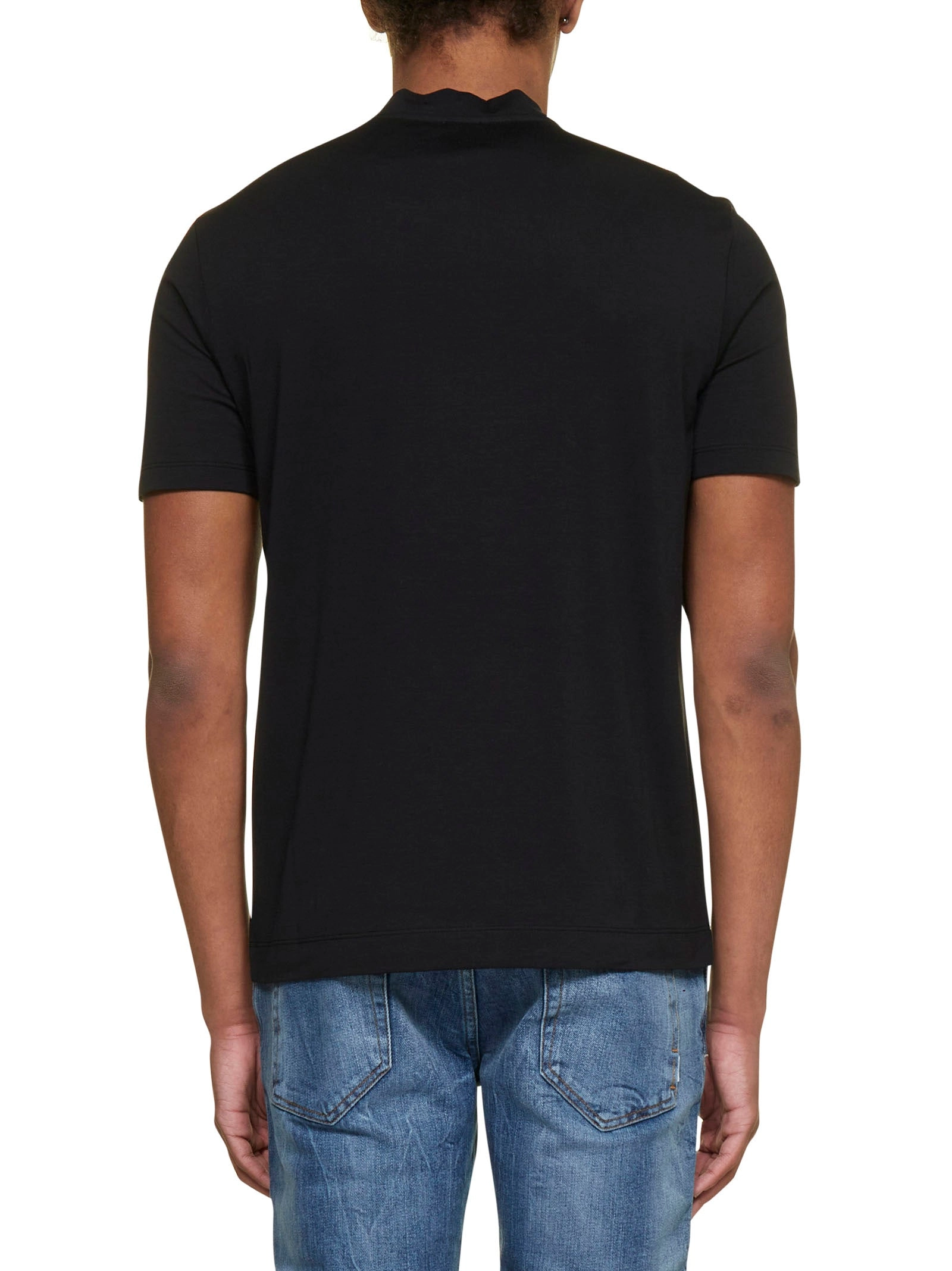 Malo Round Neck Short Sleeved T-Shirt