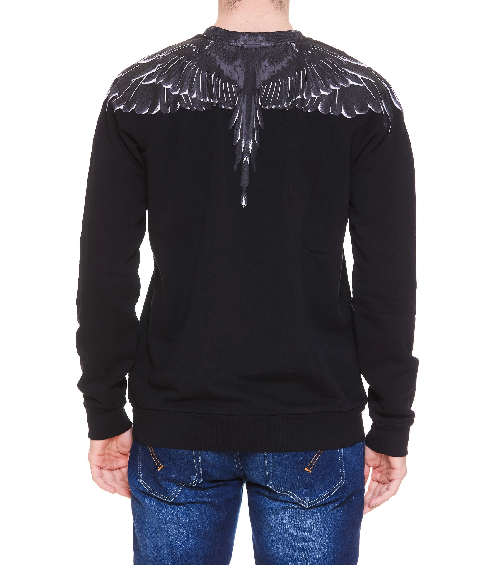 Marcelo Burlon County Of Milan Crewneck Long-Sleeved Sweatshirt