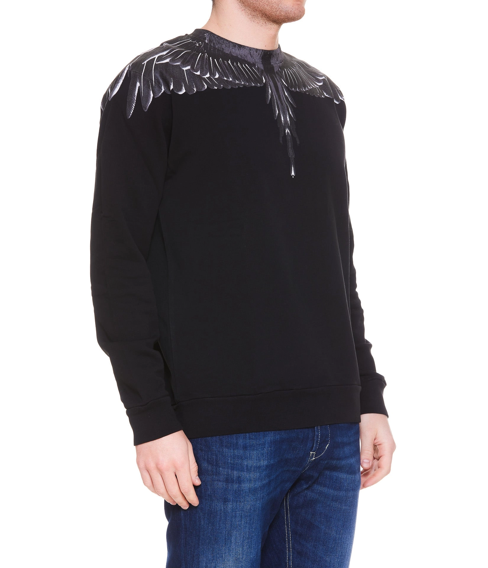 Marcelo Burlon County Of Milan Crewneck Long-Sleeved Sweatshirt