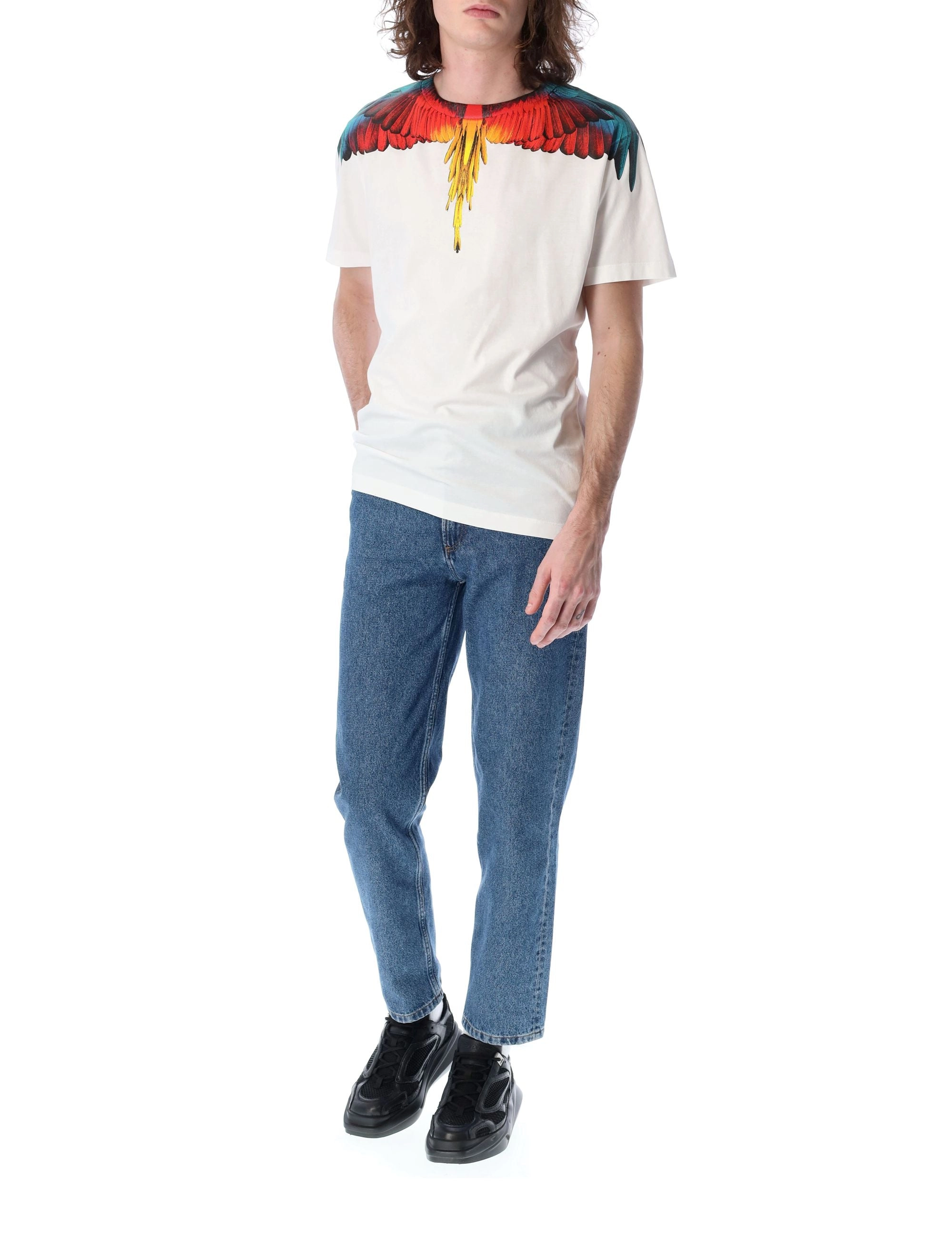 Marcelo Burlon County Of Milan Crewneck Short-Sleeved T-Shirt