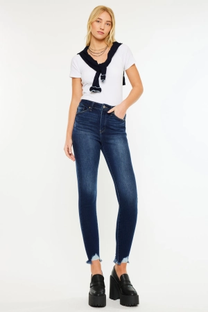 Maria High Rise Ankle Skinny Jeans