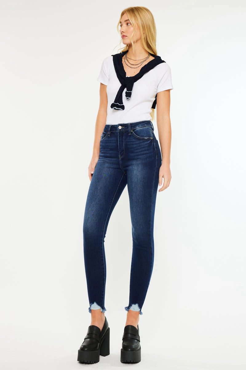 Maria High Rise Ankle Skinny Jeans
