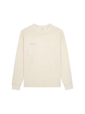Mens 365 Midweight Long Sleeve T-shirt—undyed