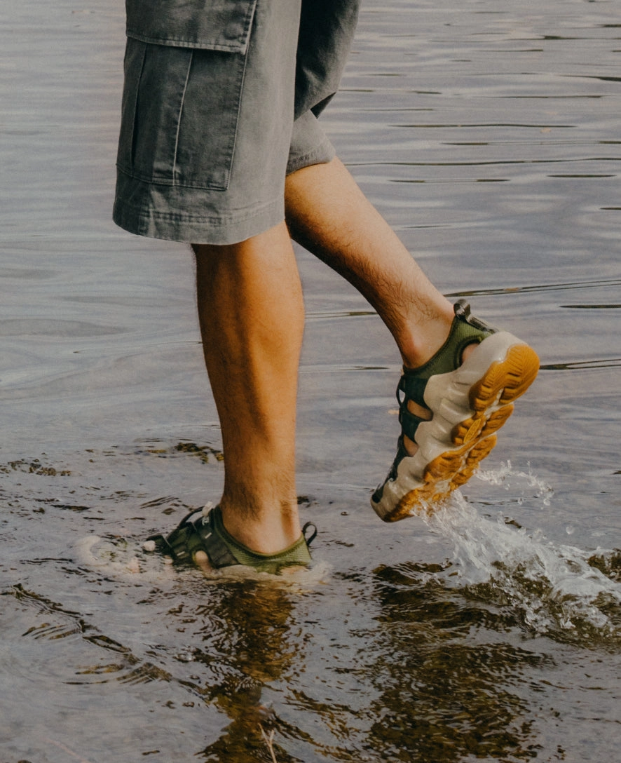 Men's Hyperport H2 Sandal  |  Tibetan Red/Gold Flame