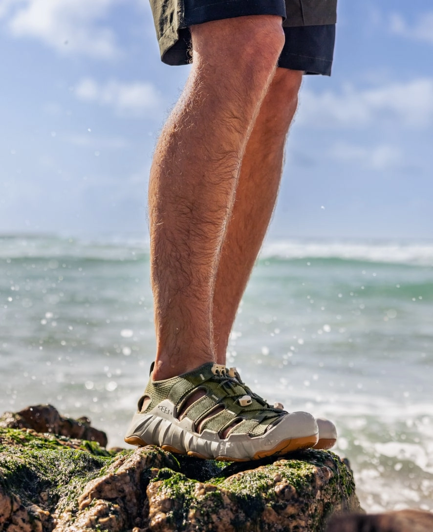 Men's Hyperport H2 Sandal  |  Tibetan Red/Gold Flame