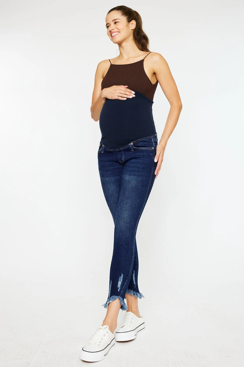 Meredith Maternity Ankle Skinny Jeans
