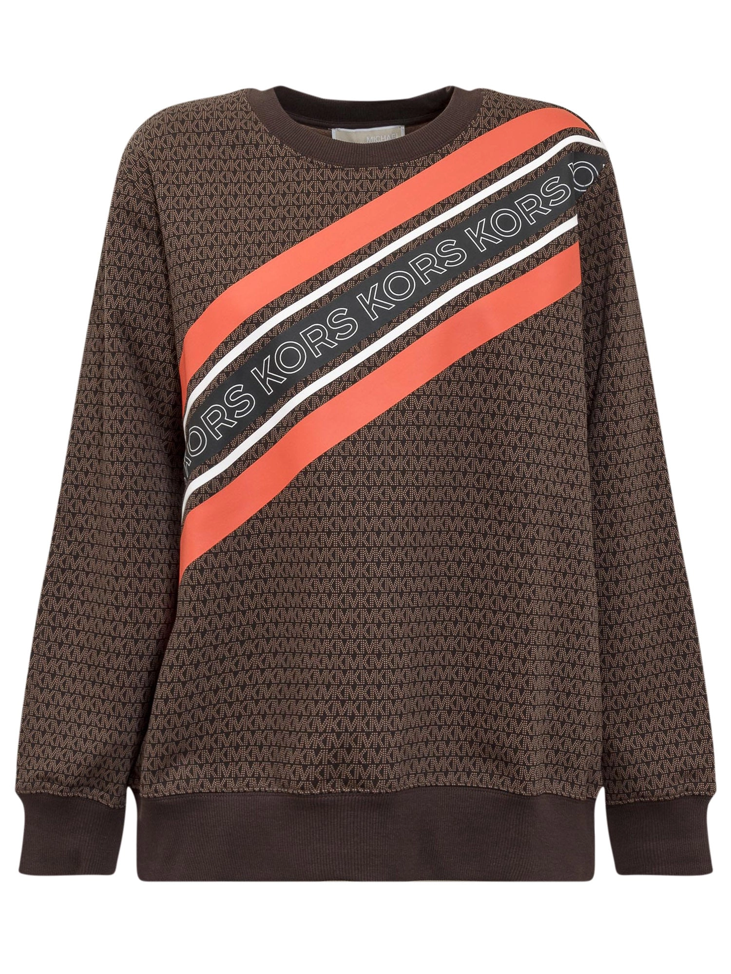 Michael Kors Logo Printed Crewneck Sweatshirt