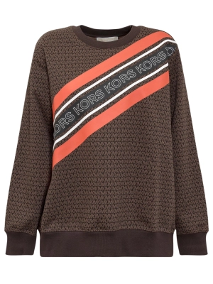 Michael Kors Logo Printed Crewneck Sweatshirt