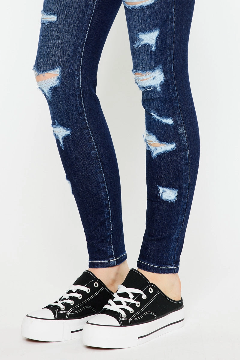 Monroe High Rise Super Skinny Jeans - Curvy