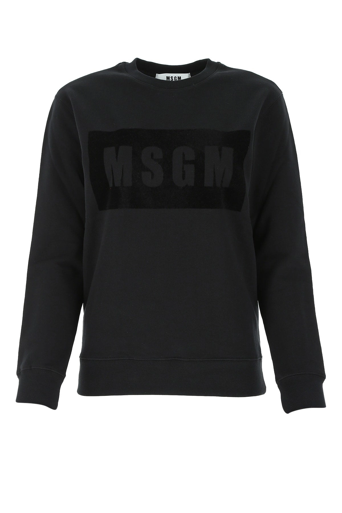 MSGM Logo Printed Crewneck Sweatshirt