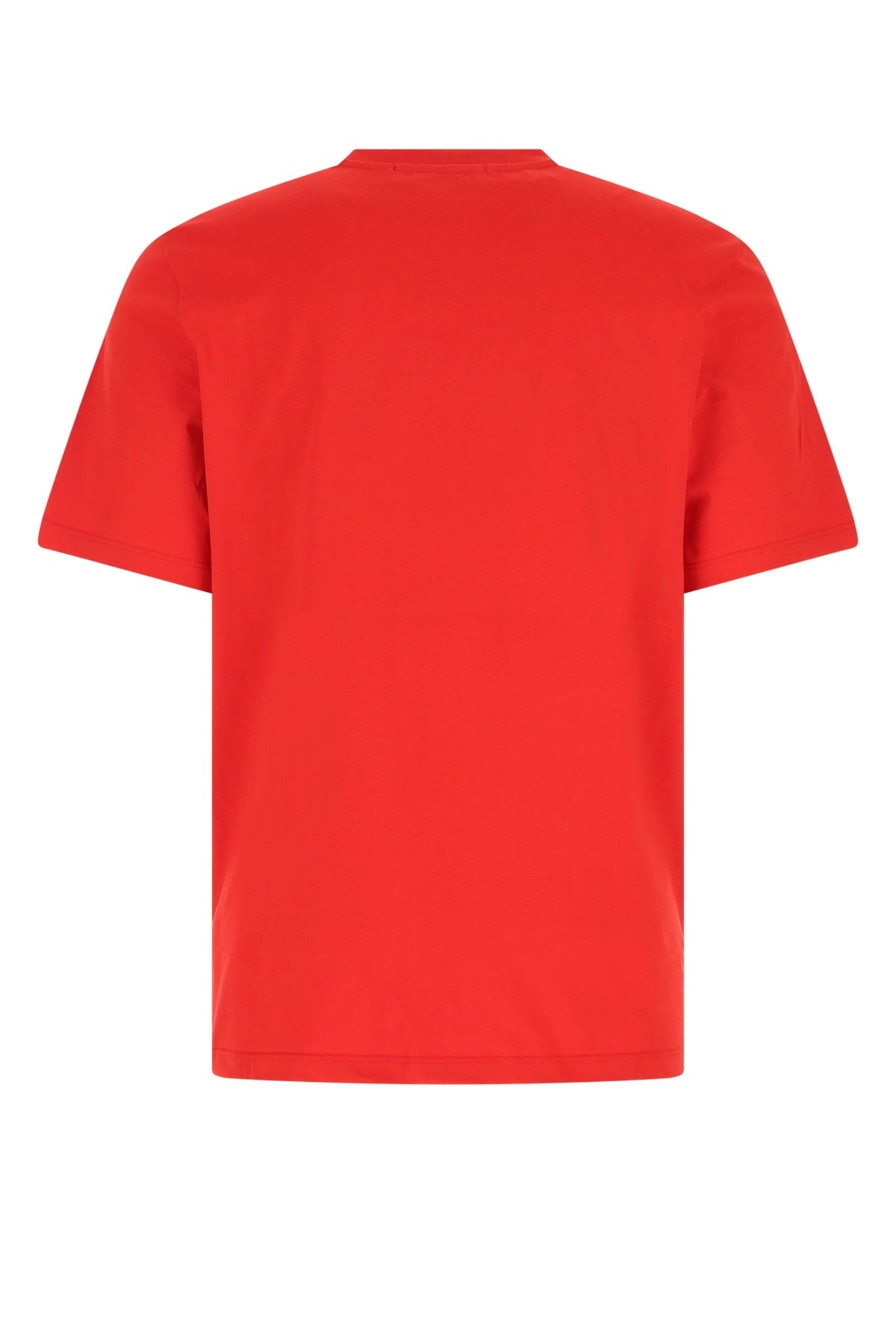 MSGM Logo Printed Crewneck T-Shirt