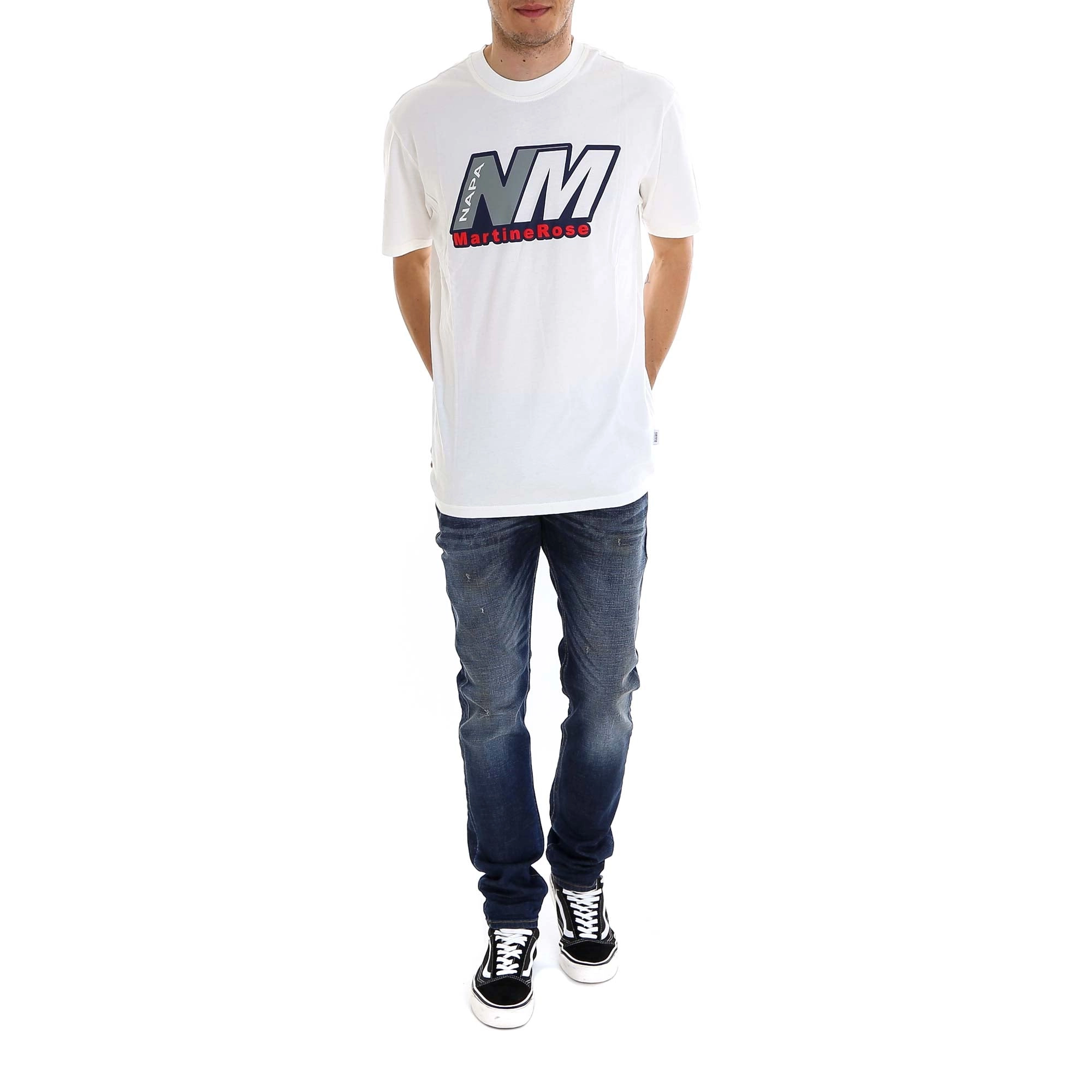 Napa By Martine Rose Graphic Printed Crewneck T-Shirt