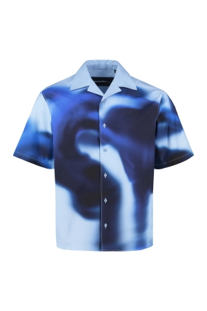 Neil Barrett Abstract Print Short Sleeved Shirt