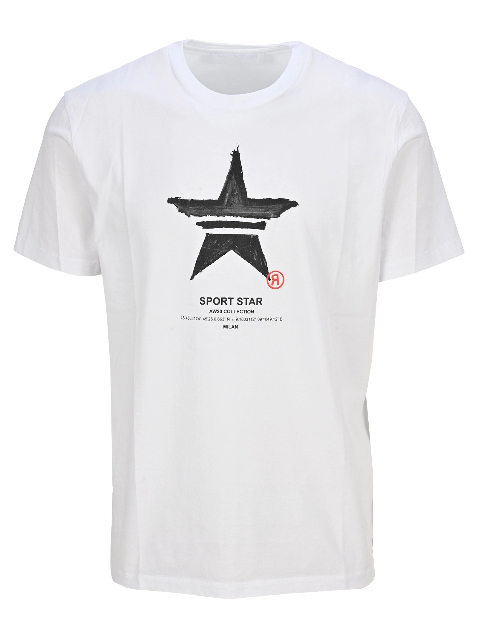 Neil Barrett Graphic Print Crewneck T-Shirt
