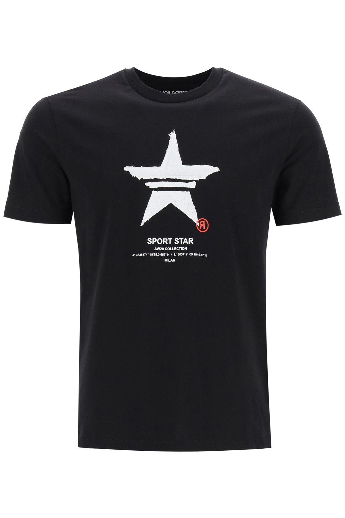 Neil Barrett Graphic Print Crewneck T-Shirt