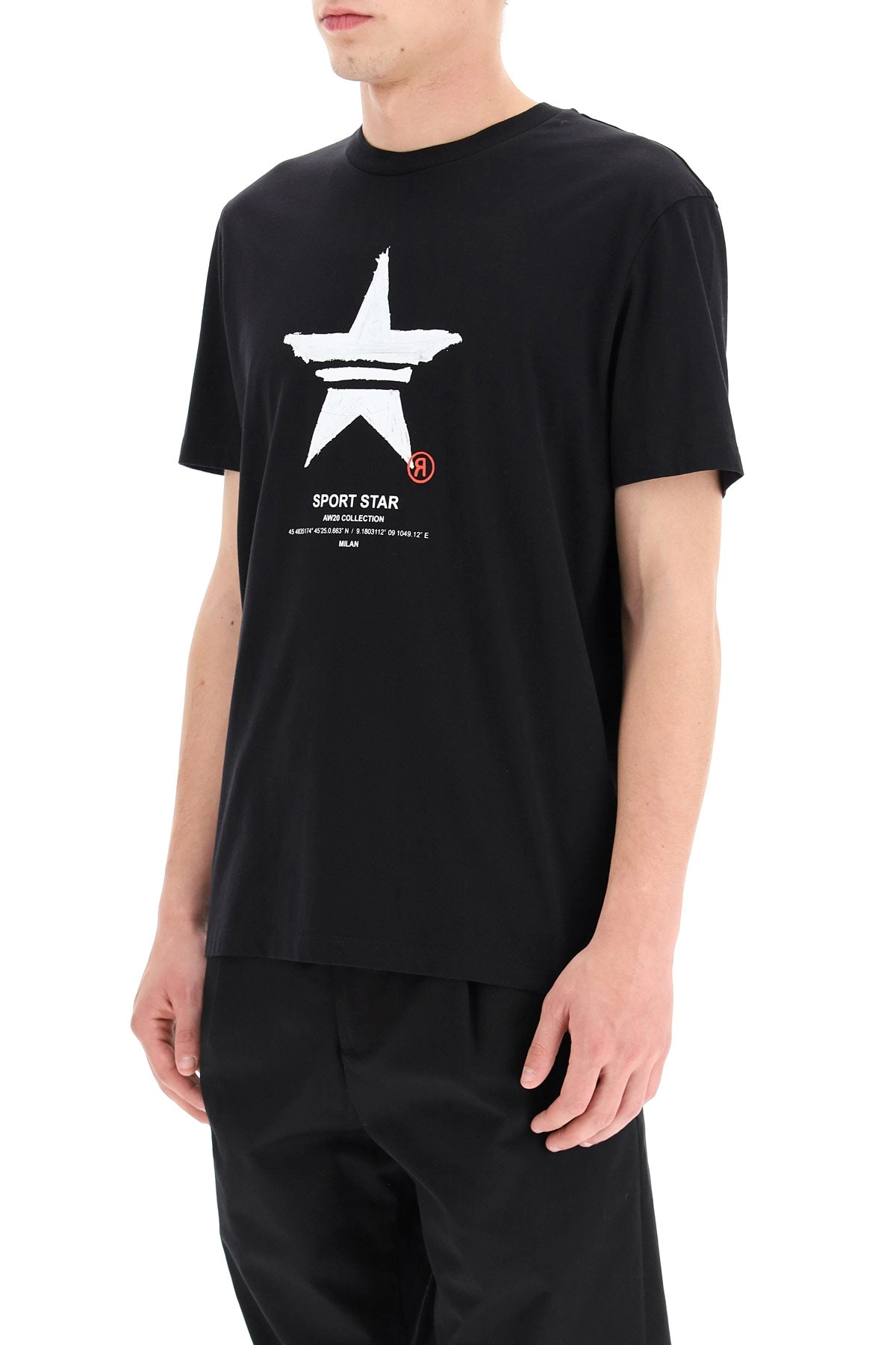 Neil Barrett Graphic Print Crewneck T-Shirt