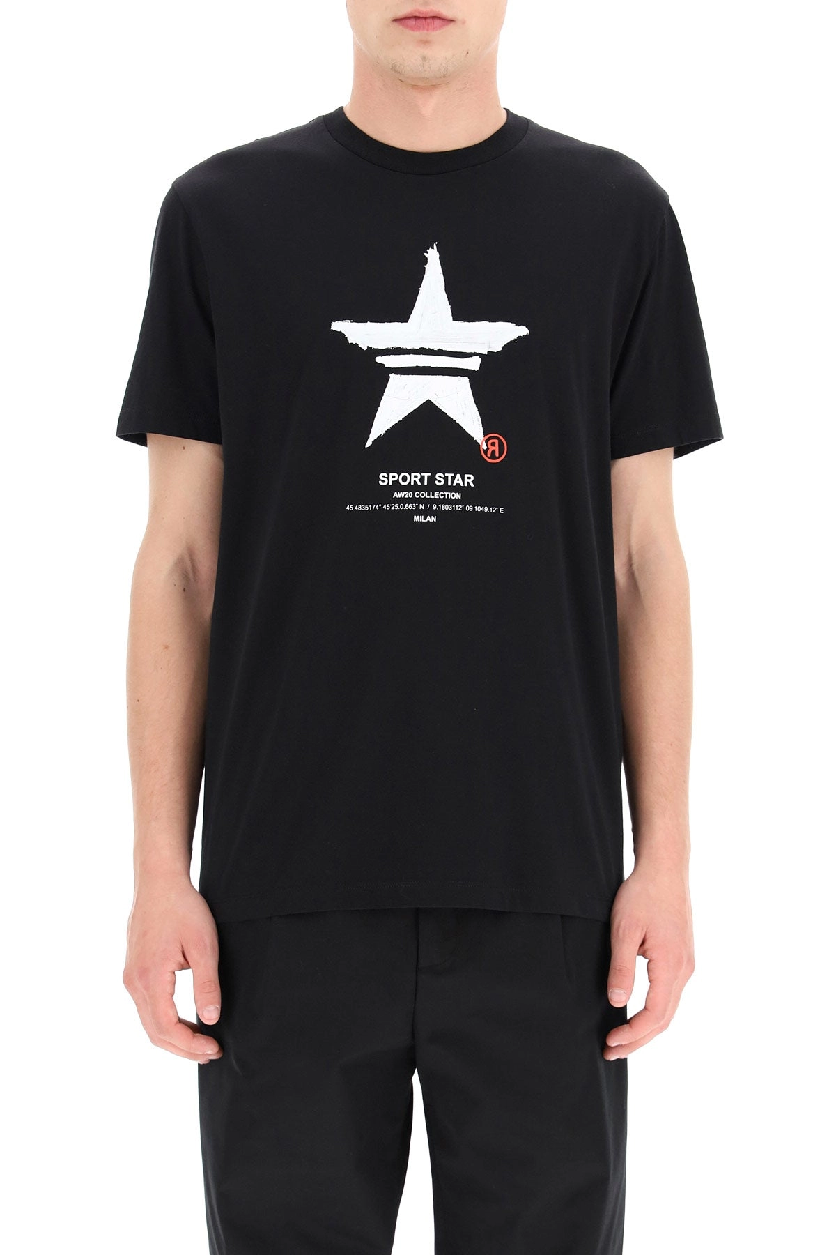 Neil Barrett Graphic Print Crewneck T-Shirt
