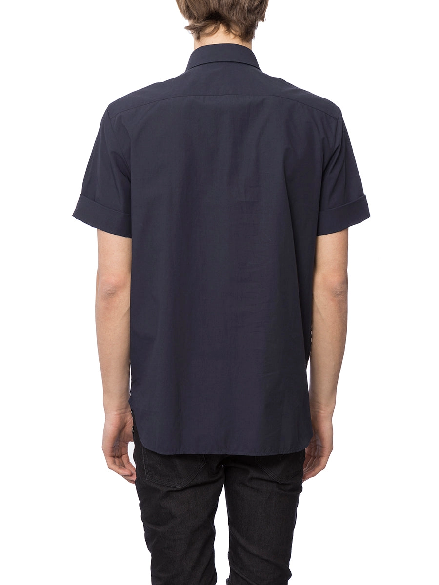 Neil Barrett Graphic Print Short Sleeved Shirt