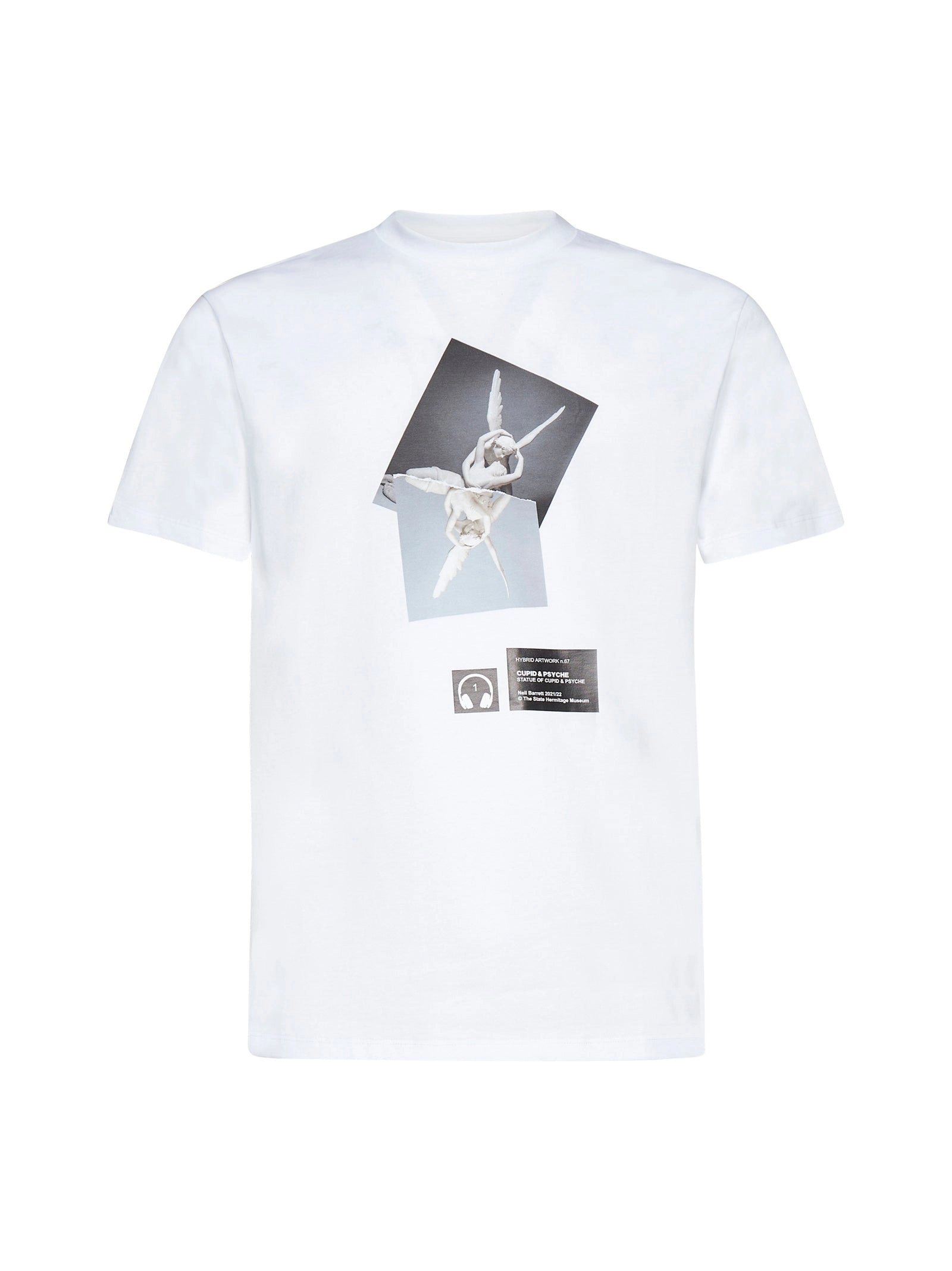 Neil Barrett Graphic Printed Crewneck T-Shirt