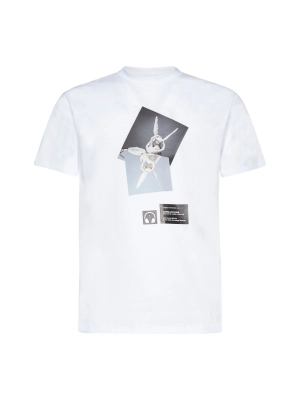 Neil Barrett Graphic Printed Crewneck T-Shirt