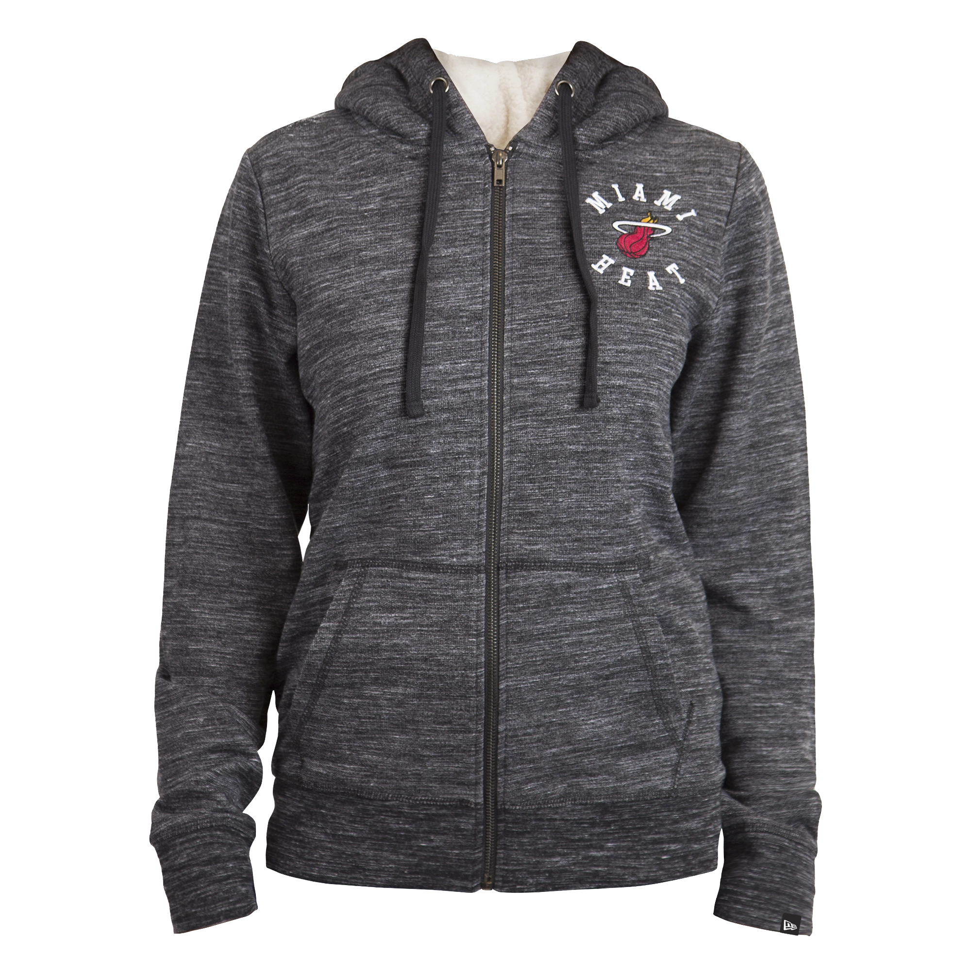 New Era Miami HEAT Grey Women's Hoodie
