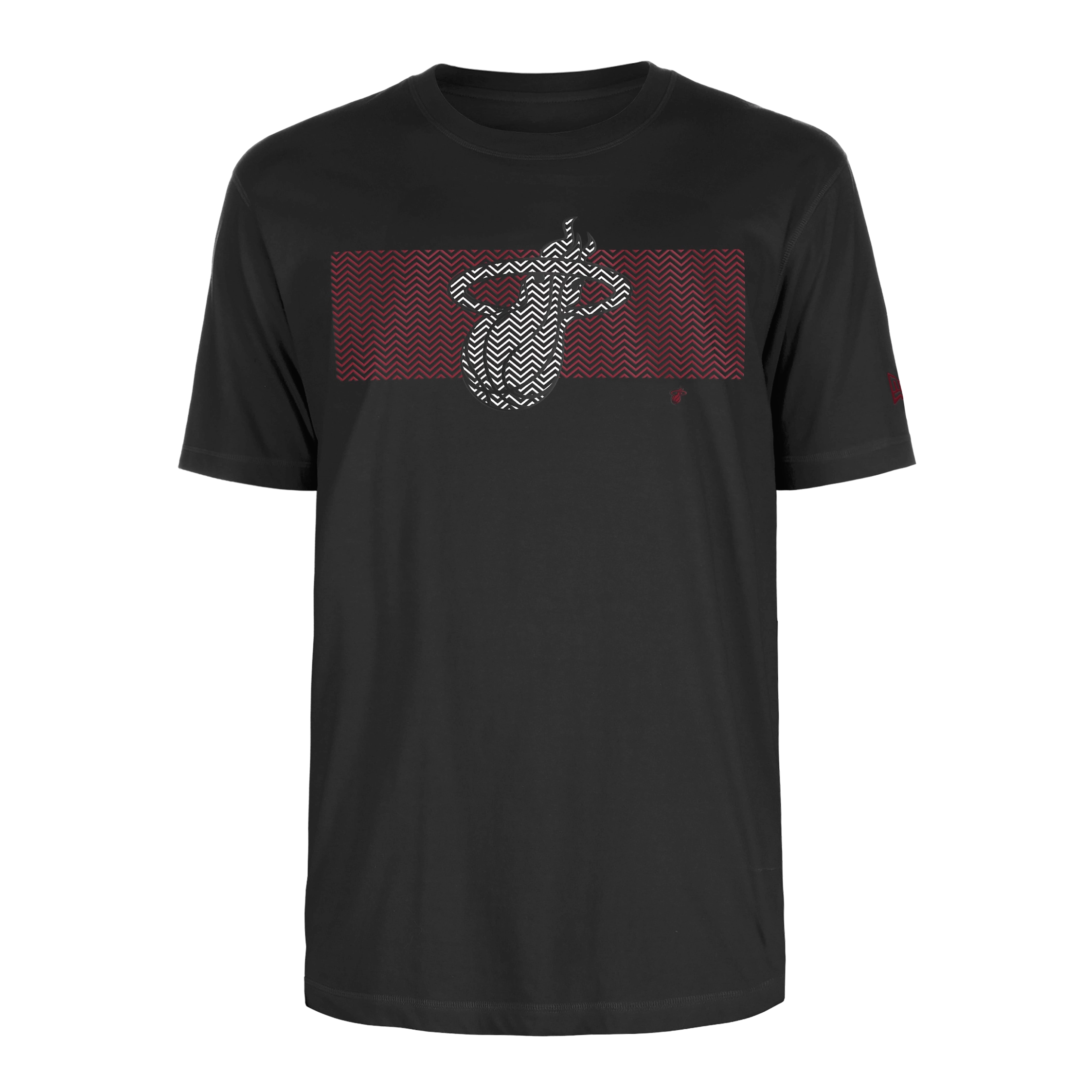 New Era Miami HEAT Stripe Logo Tee