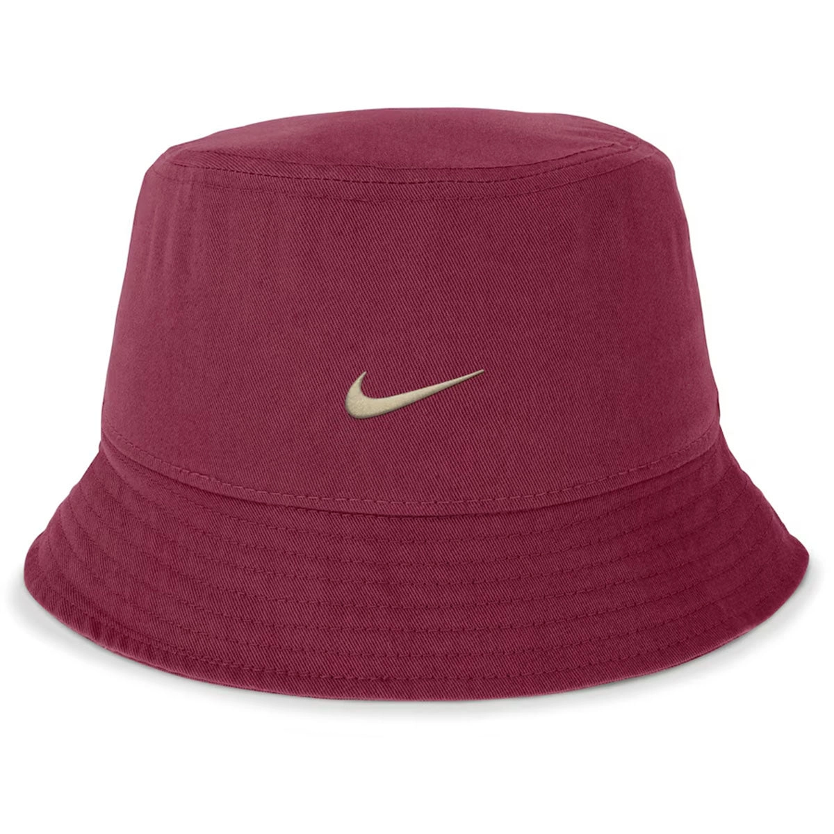 Nike Men's Stacked FSU Apex Swoosh Bucket Cap - Garnet