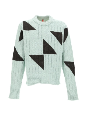 OAMC Geometric Pattern Crewneck Sweater