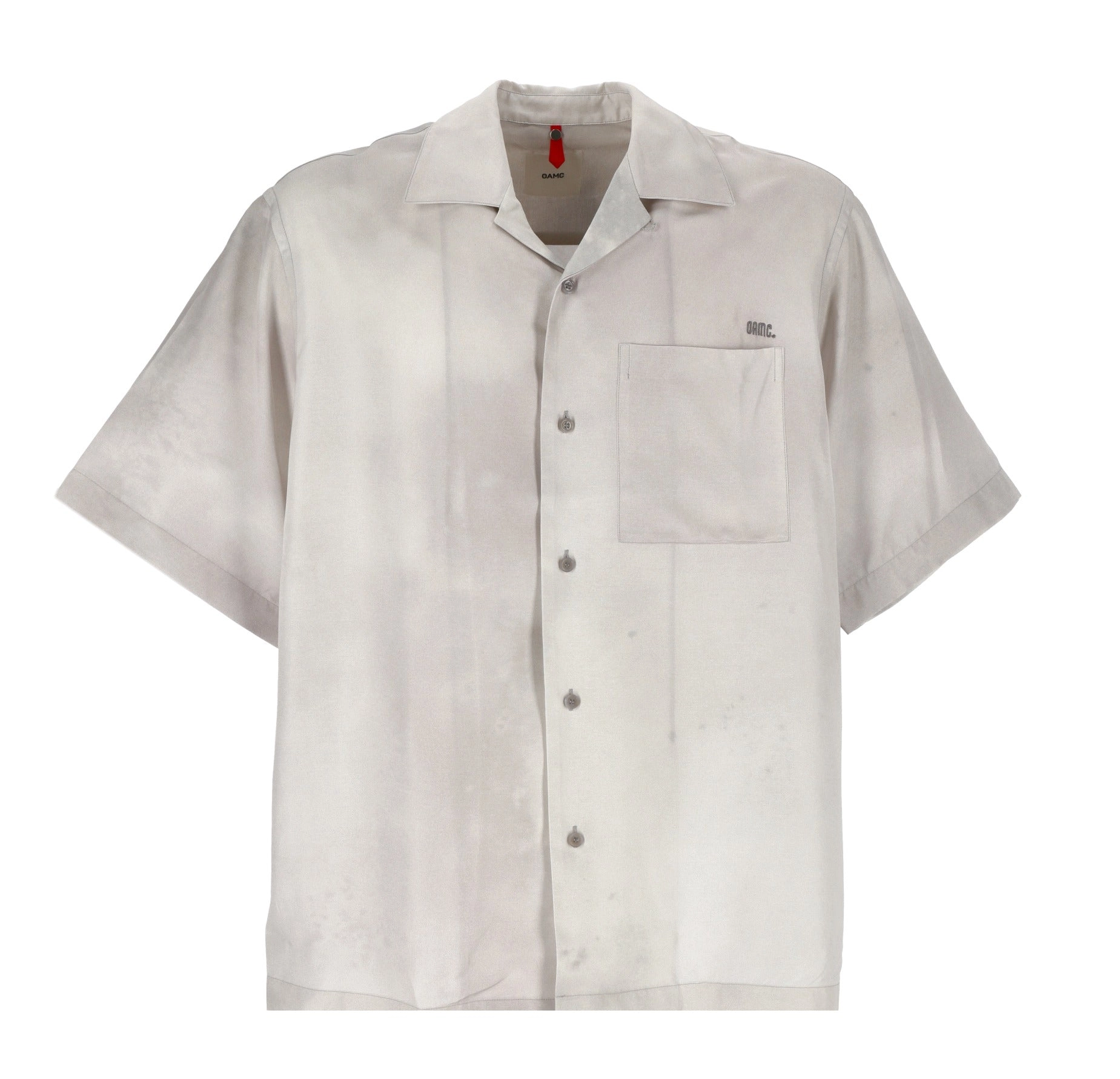 OAMC Kurt Logo Embroidered Short Sleeved Shirt