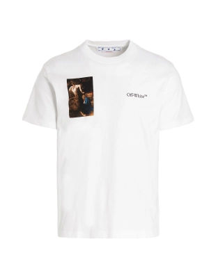 Off-White Graphic Printed Crewneck T-Shirt
