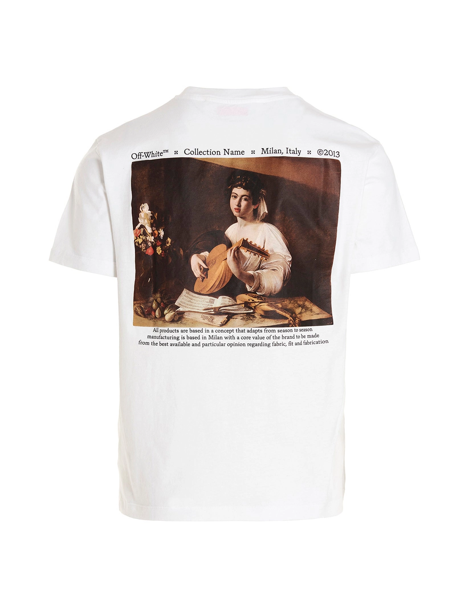 Off-White Graphic Printed Crewneck T-Shirt