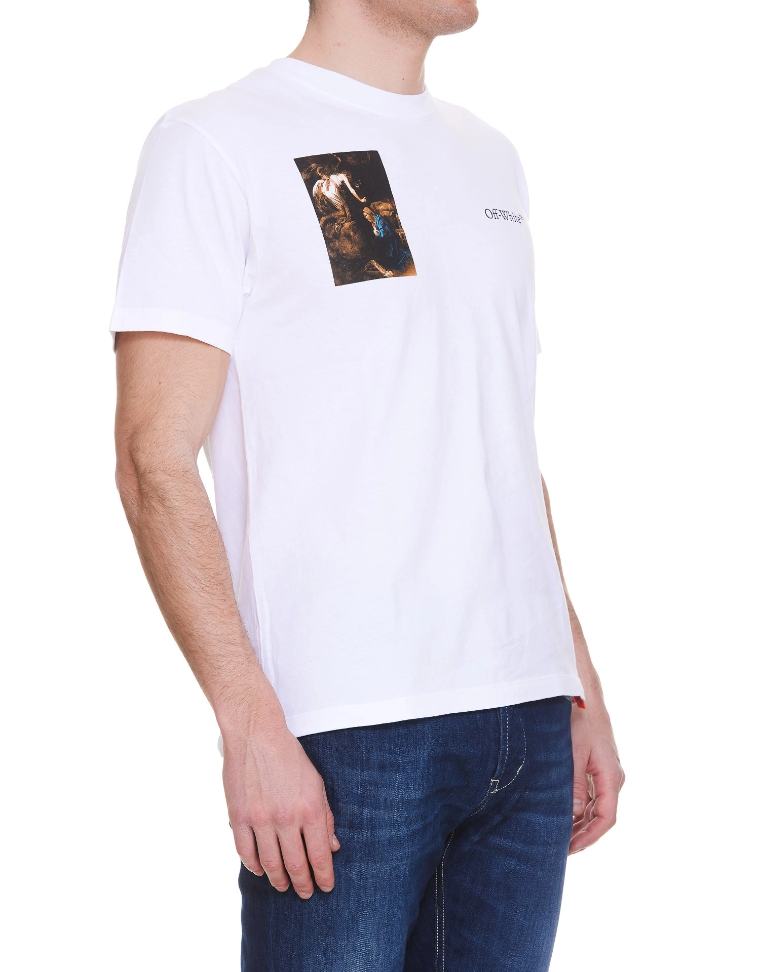 Off-White Graphic Printed Crewneck T-Shirt