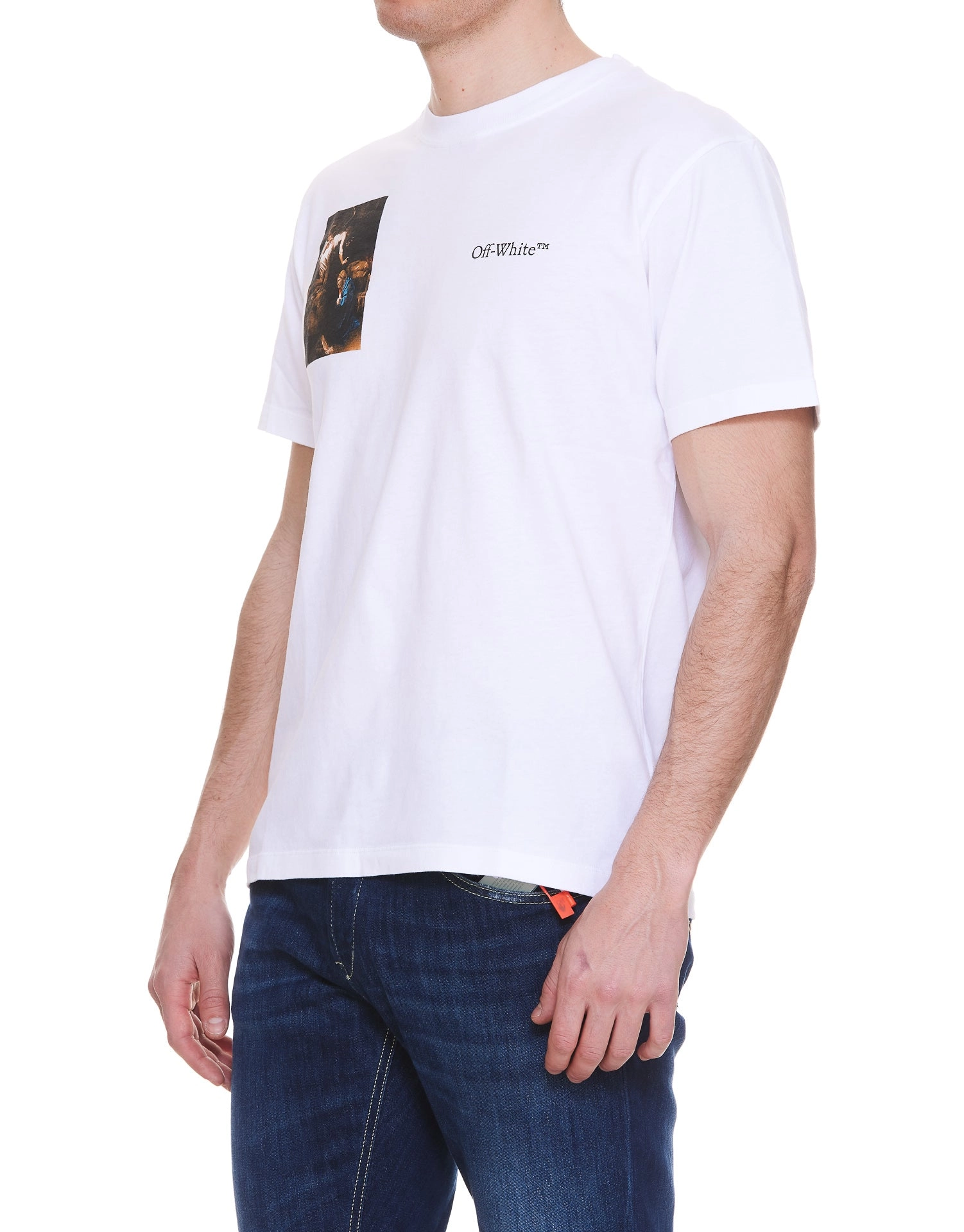 Off-White Graphic Printed Crewneck T-Shirt