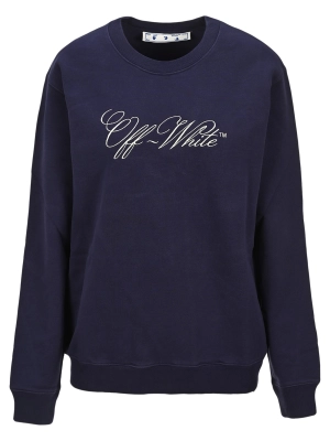 Off-White Logo Crew Neck Sweater