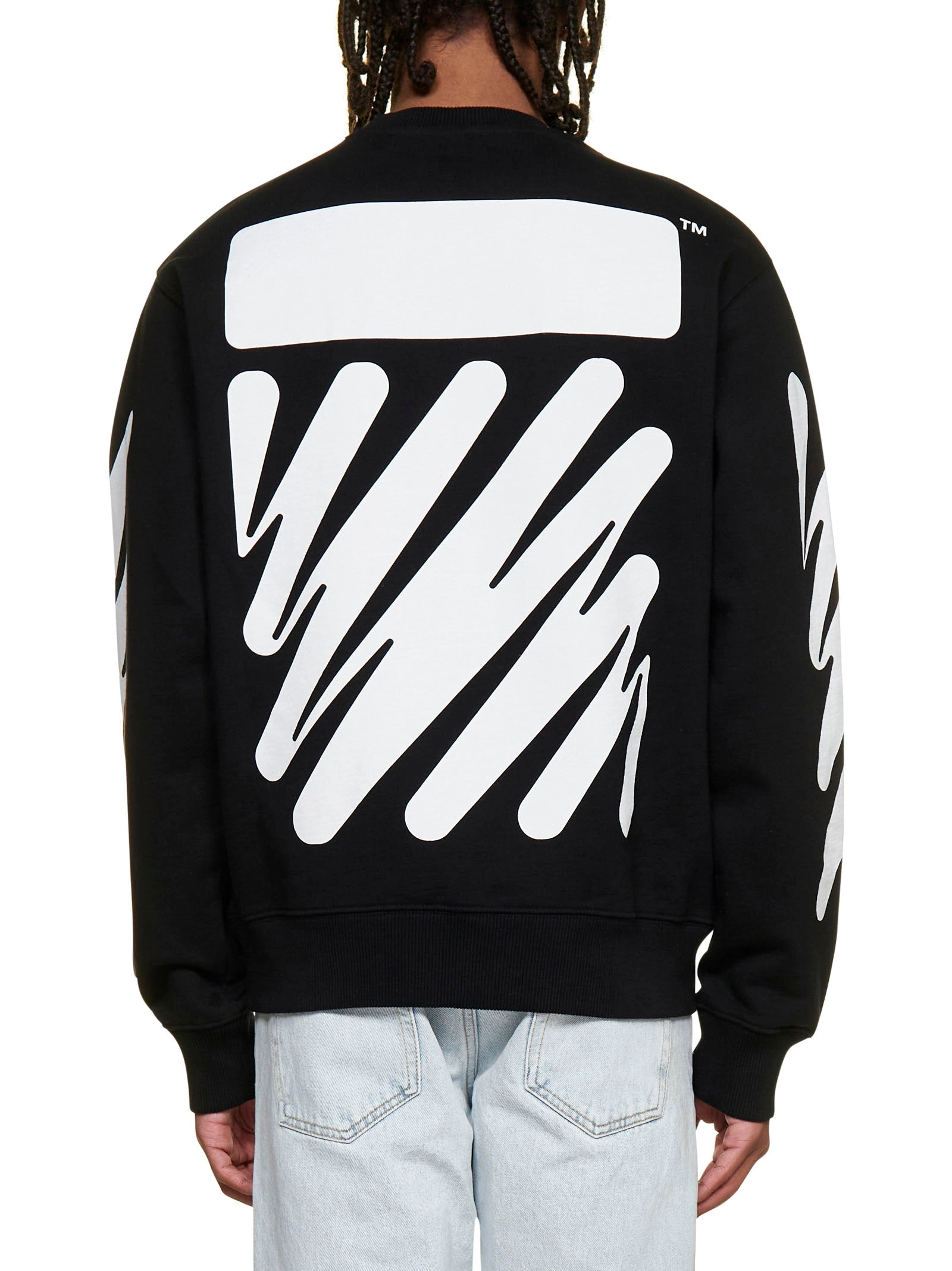 Off-White Logo Printed Crewneck Sweatshirt