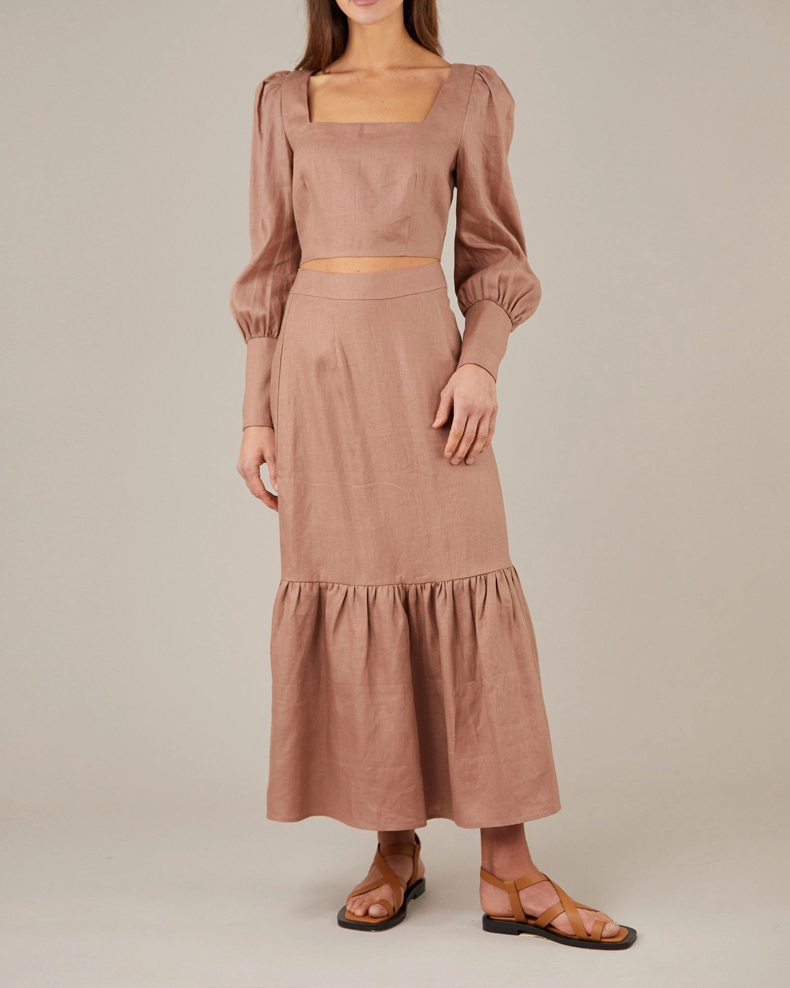 Orin Skirt - Walnut