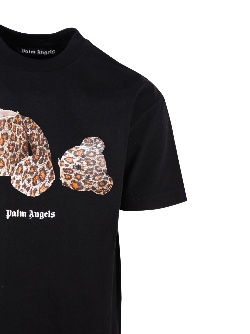 Palm Angels Teddy Bear Printed Crewneck T-Shirt