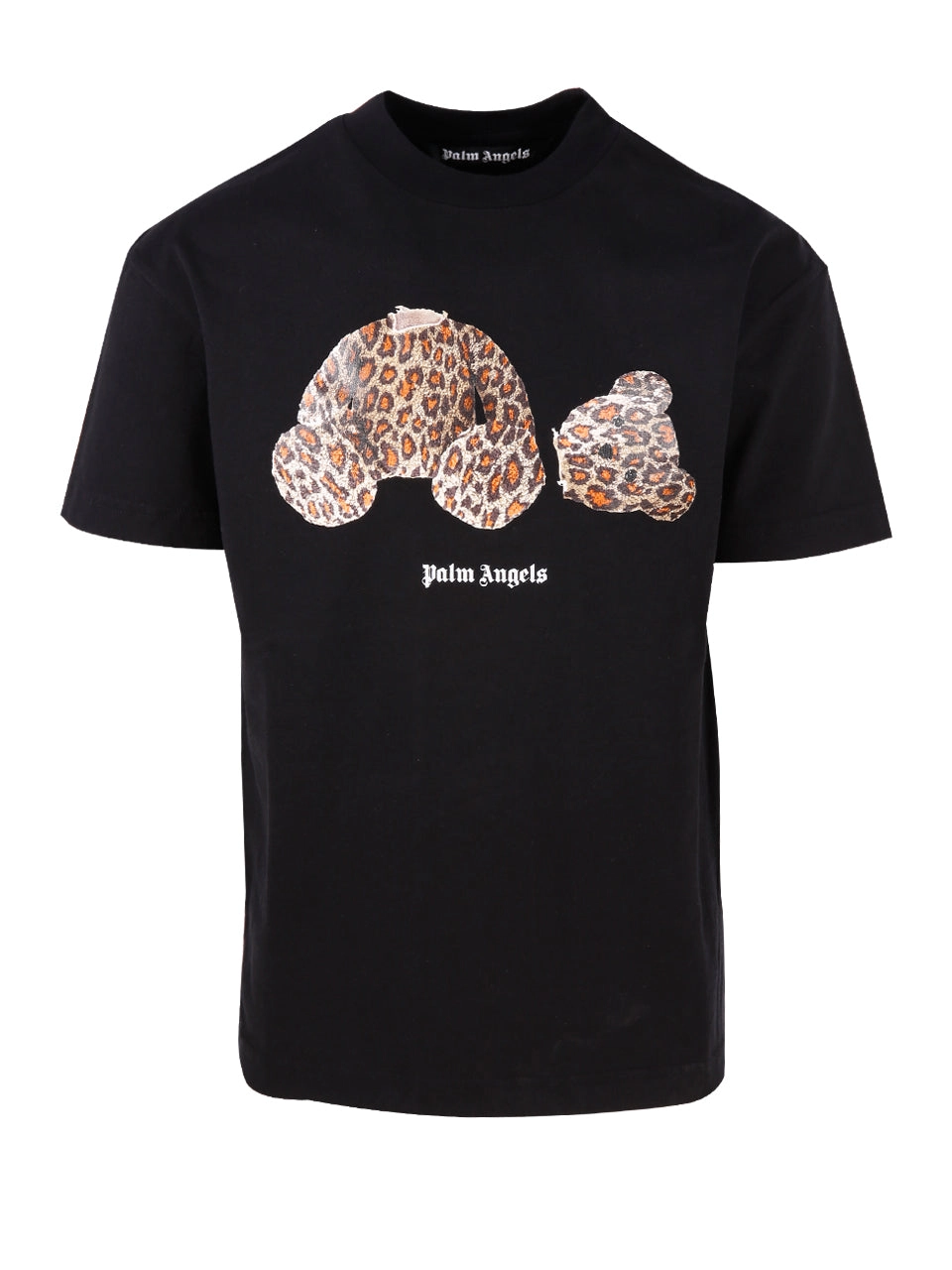 Palm Angels Teddy Bear Printed Crewneck T-Shirt