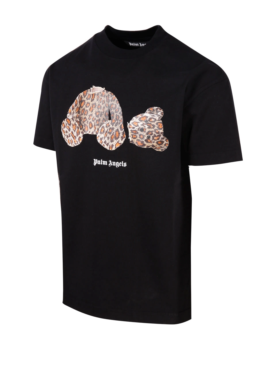 Palm Angels Teddy Bear Printed Crewneck T-Shirt