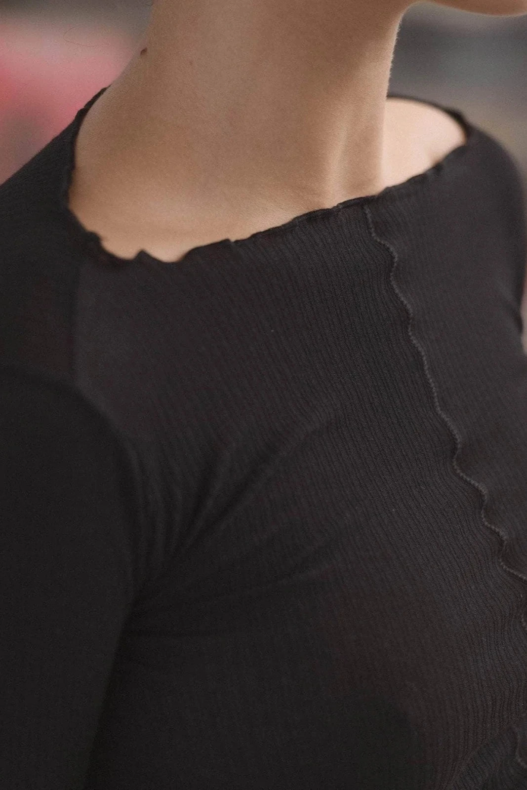 Pama Long Sleeve Top - Black