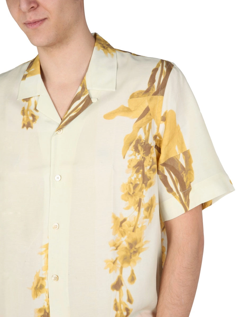 Paul Smith Printed Short-Sleeved Shirt