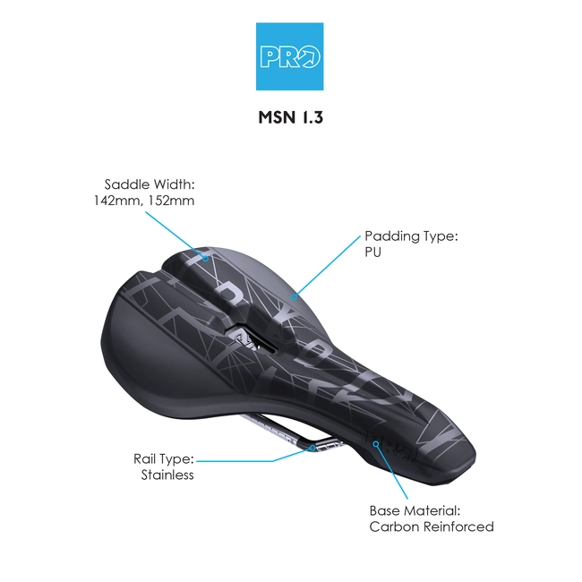 Pro MSN 1.3 Saddle - MTB