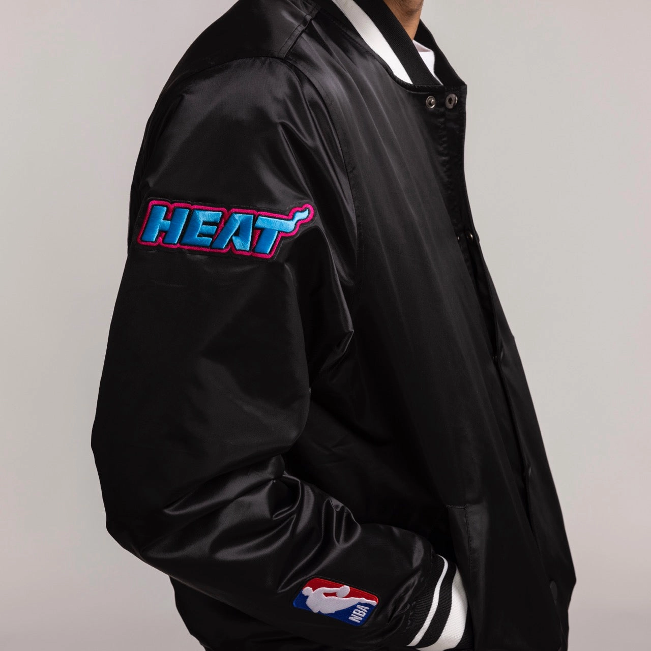 Pro Standard Miami HEAT Original Vice Satin Jacket