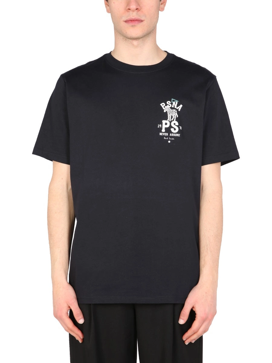 PS Paul Smith Printed Crewneck T-Shirt