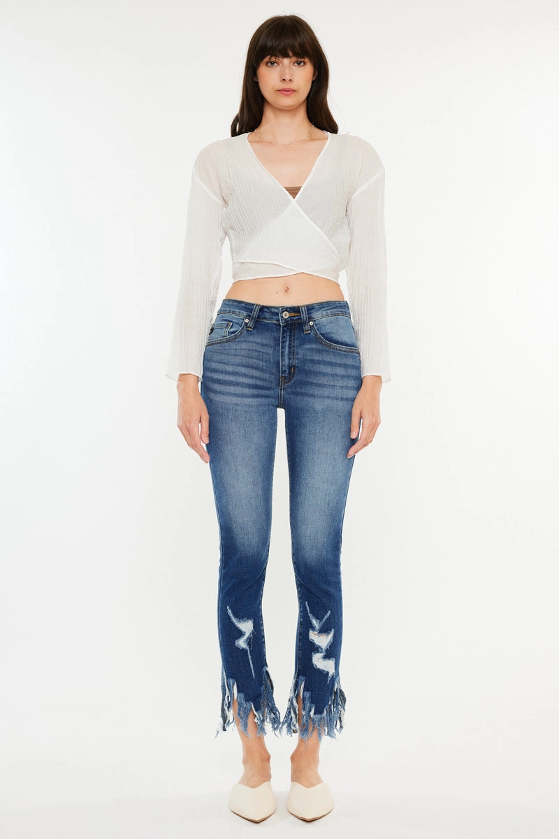 Ratana High Rise Ankle Skinny Jeans